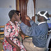 Examining the eye